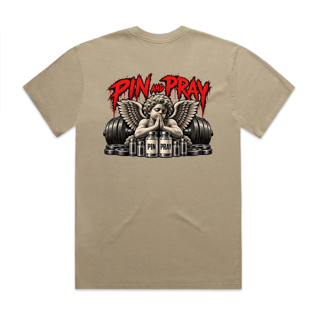 Pin & Pray Heavy Faded Tee