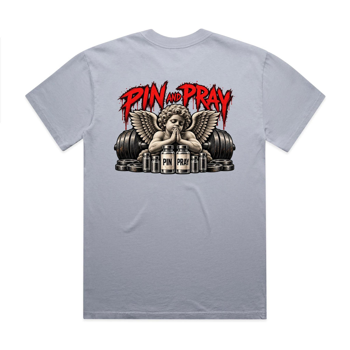 Pin & Pray Heavy Faded Tee