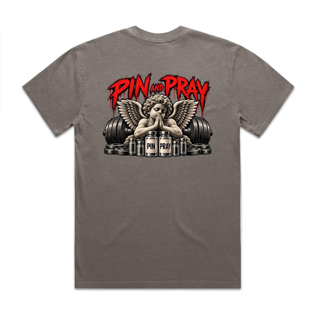 Pin & Pray Heavy Faded Tee
