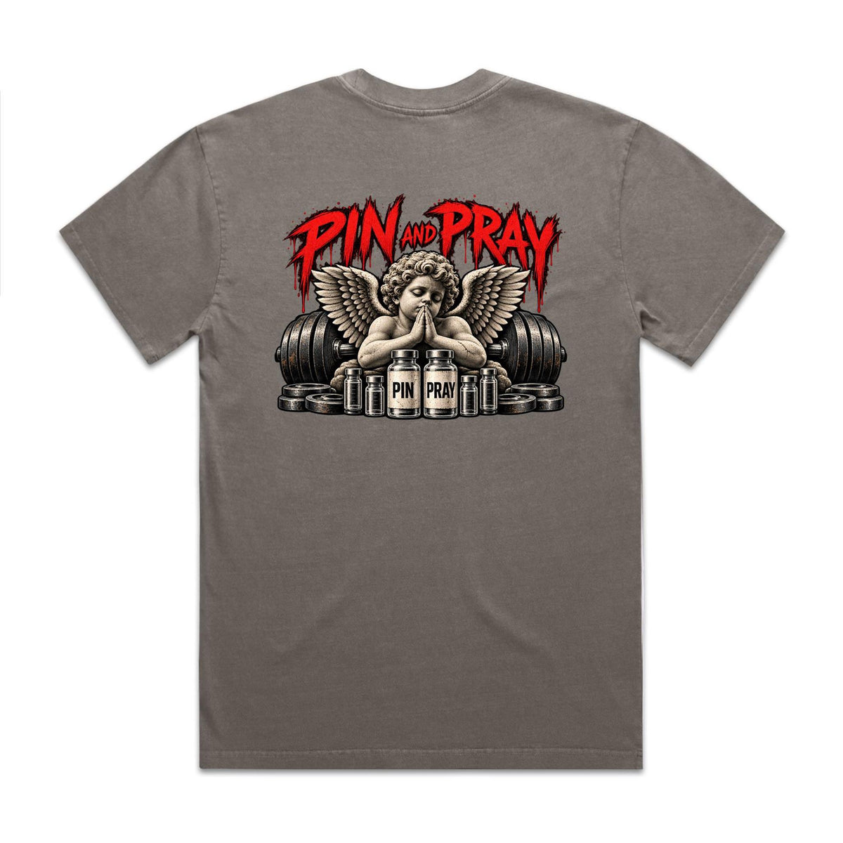 Pin & Pray Heavy Faded Tee
