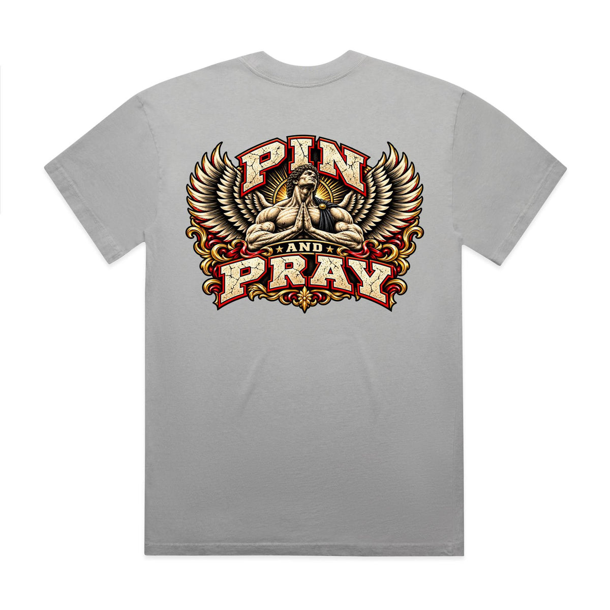 Pin & Pray Angel Heavy Faded Tee