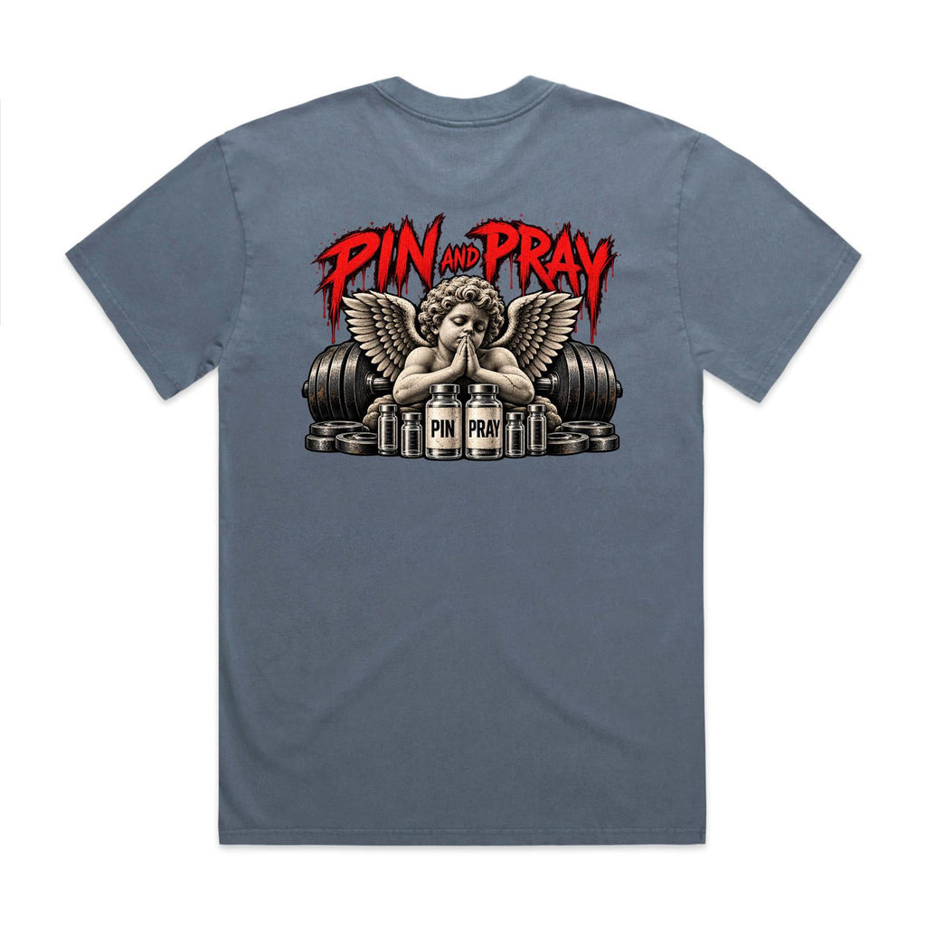 Pin & Pray Heavy Faded Tee