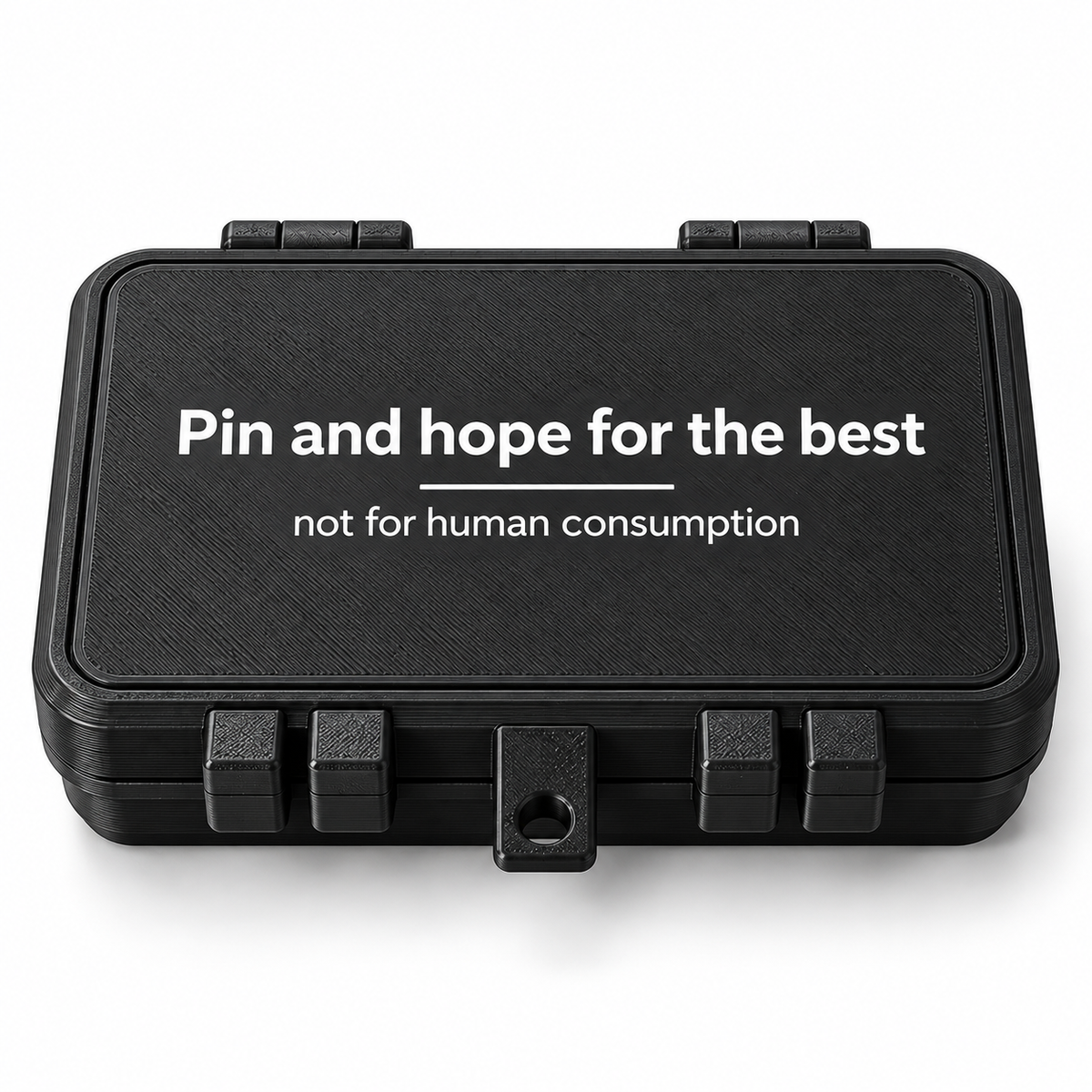 Pin and hope for the best - storage box