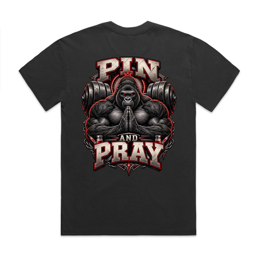 Pin & Pray Heavy Faded Tee