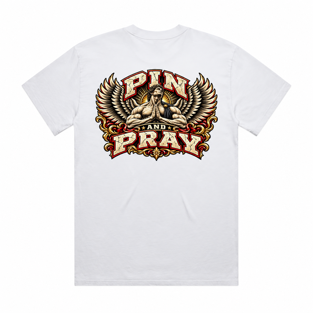 angel tee catalogue mockup