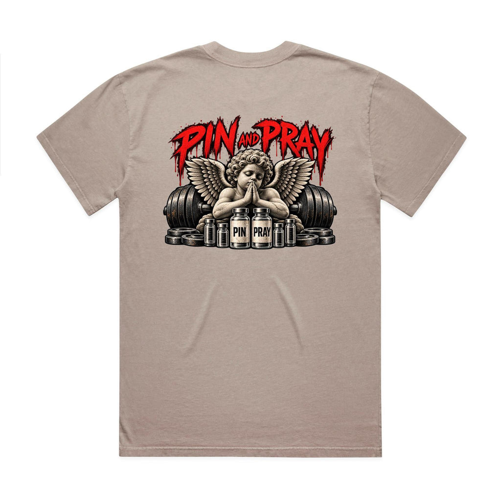 Pin & Pray Heavy Faded Tee