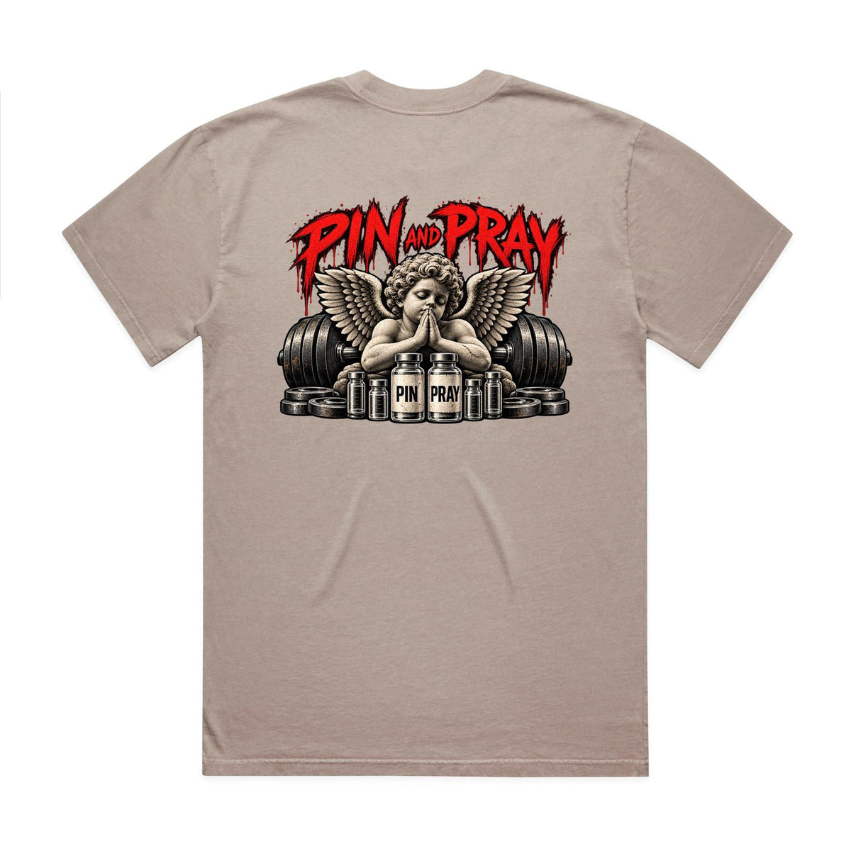 Pin & Pray Heavy Faded Tee
