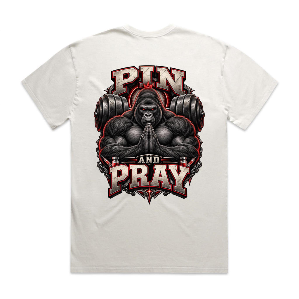 Pin & Pray Heavy Faded Tee