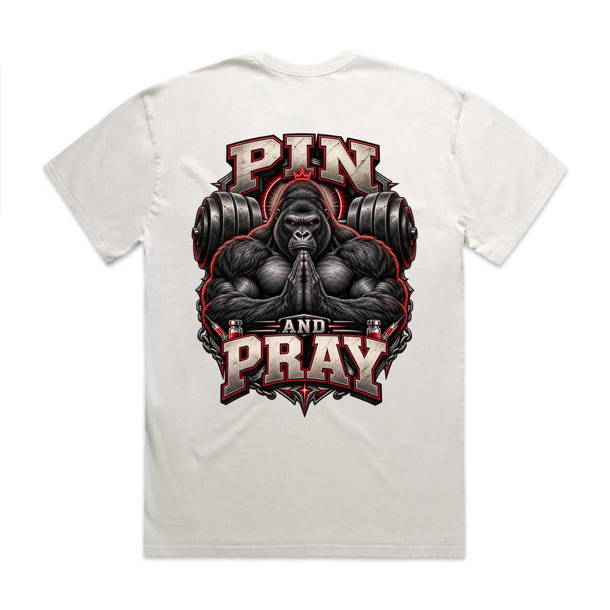 Pin & Pray Heavy Faded Tee