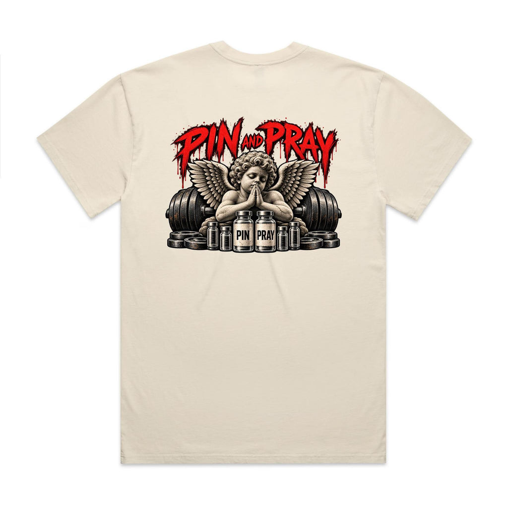 Pin & Pray Heavy Faded Tee