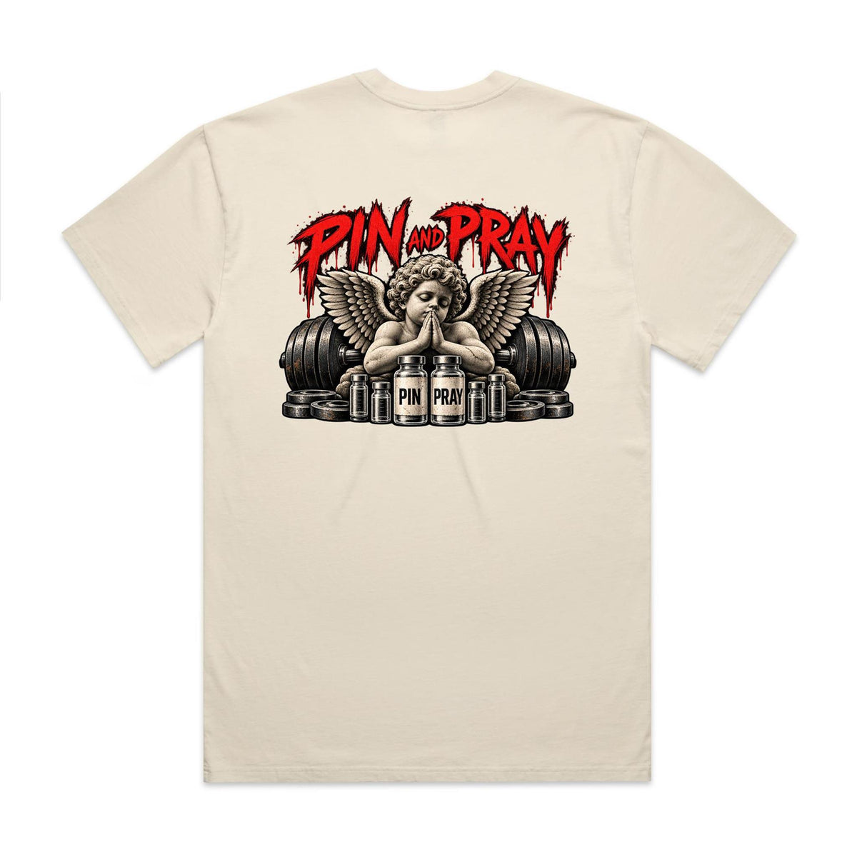 Pin & Pray Heavy Faded Tee