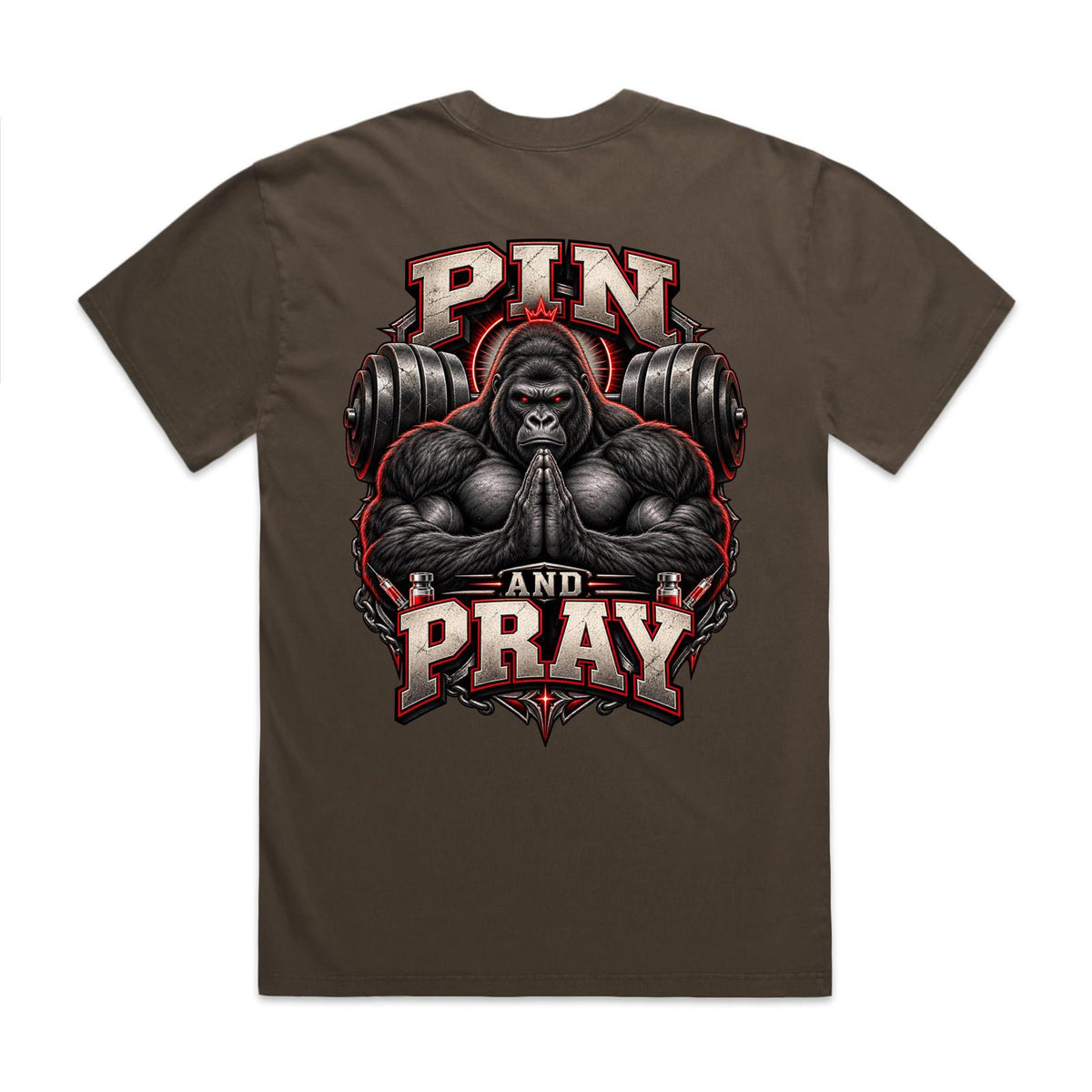 Pin & Pray Heavy Faded Tee