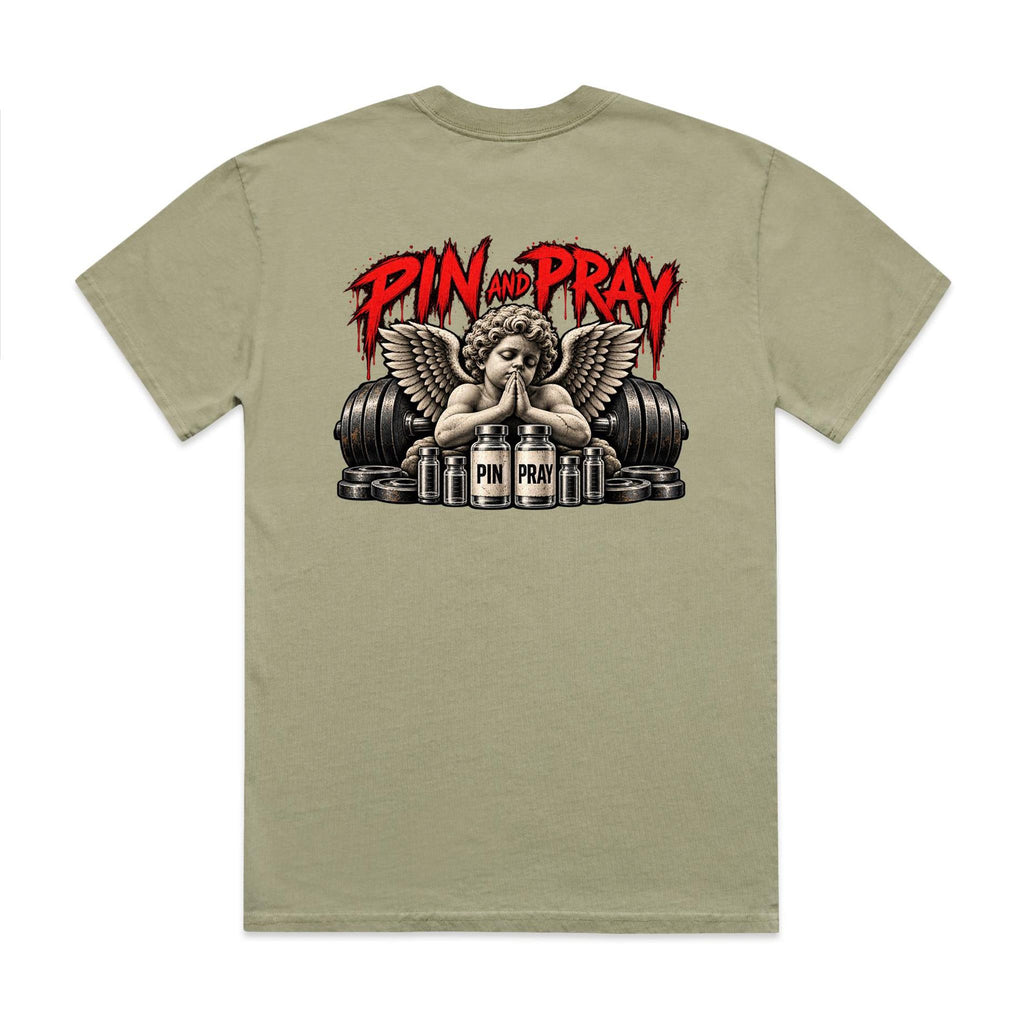 Pin & Pray Heavy Faded Tee